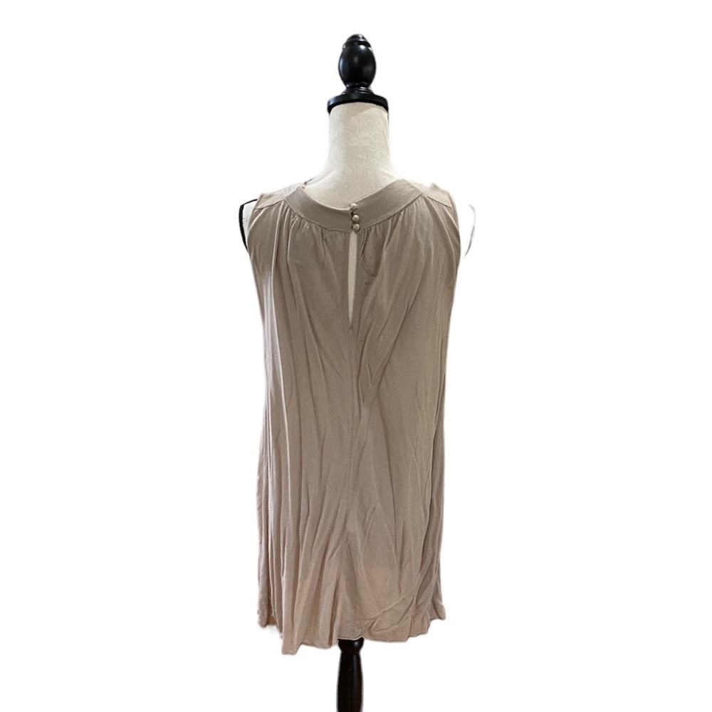 Sleeveless Sheer Tunic Top - Picture 2 of 3
